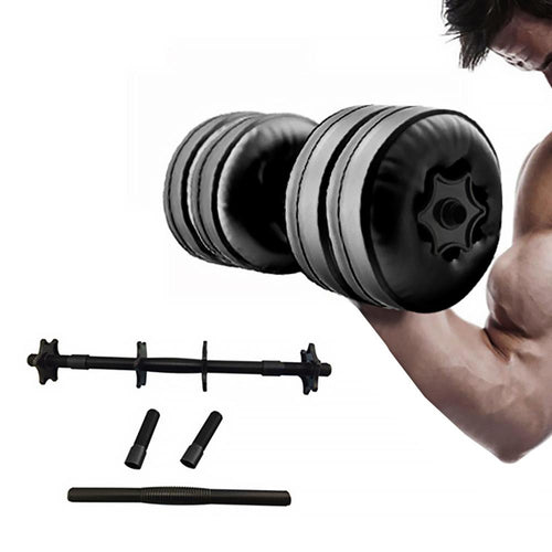 25kg Men Arm Muscle Fitness Dumbbell Water-Filled